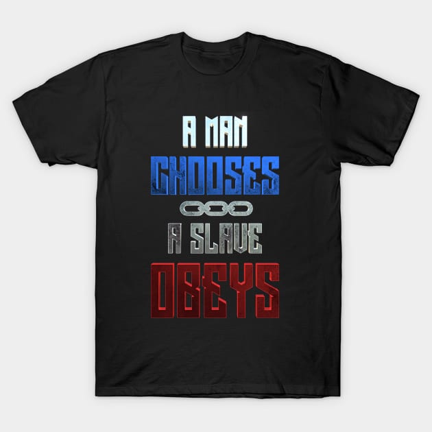 A man chooses T-Shirt by ChrisHarrys